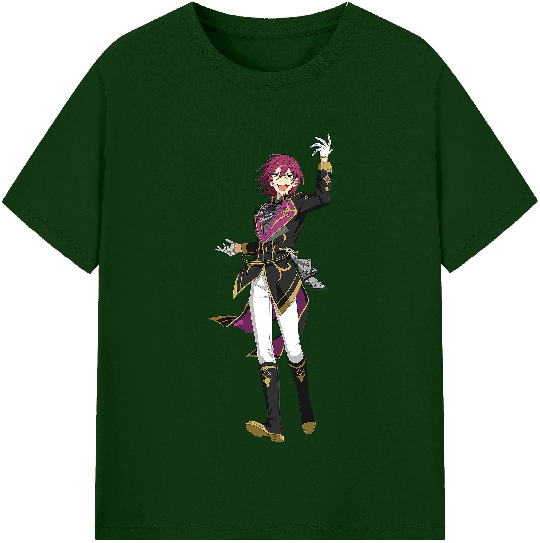 （画像用） あんさんぶるスターズ! Ensemble Stars 綿100％半袖Tシャツ（フロントプリント）